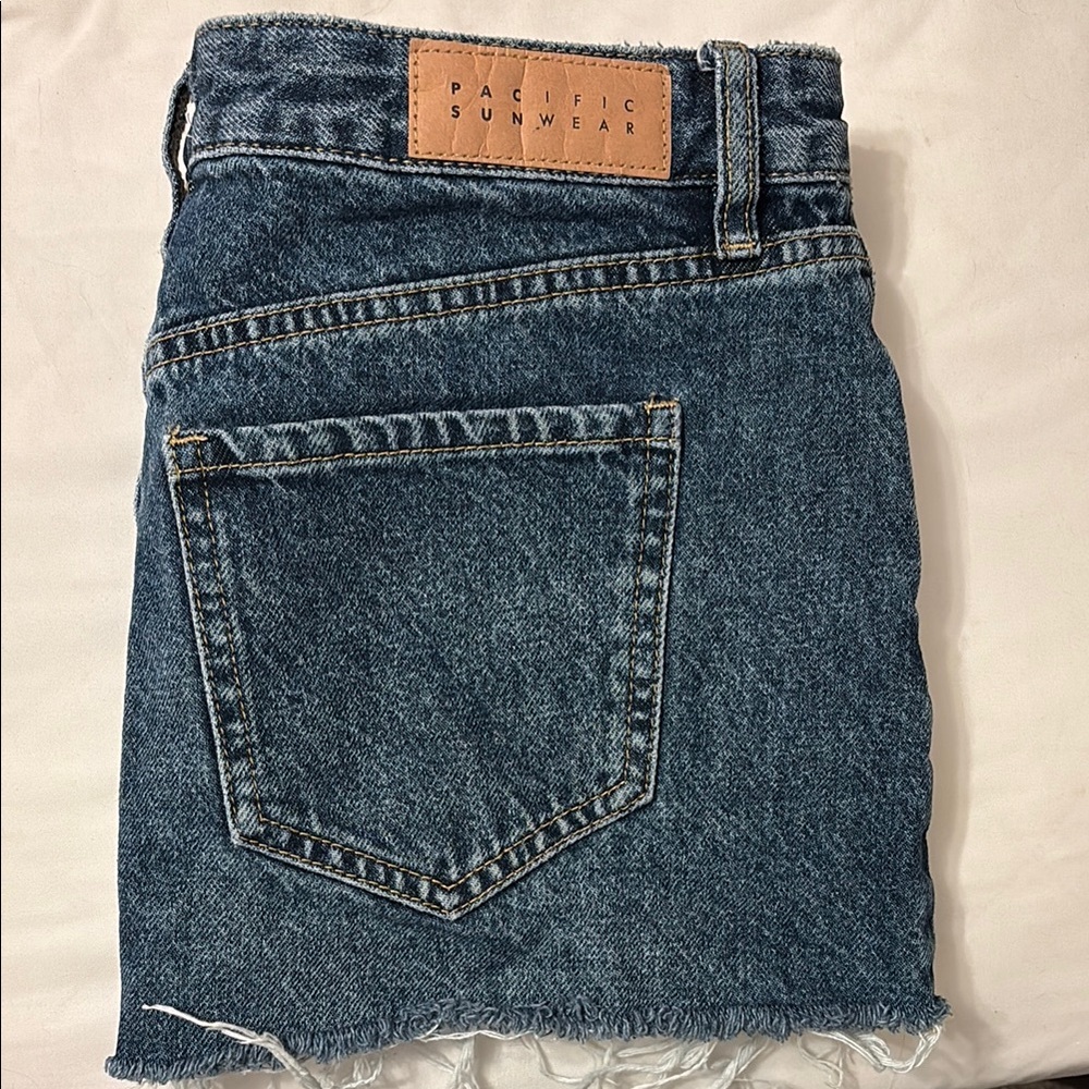 Pacific Sunwear Denim Skirt